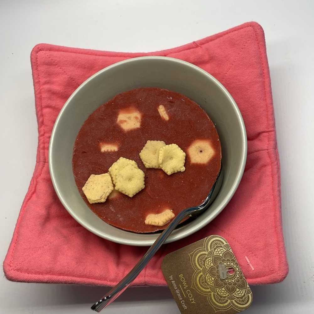 Coral Bowl Cozy